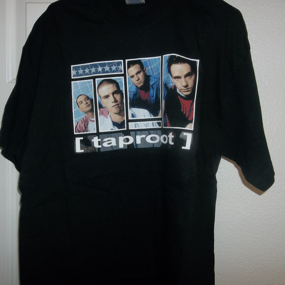 VERY RARE TAPROOT BAND T-SHIRT - Picture 1 of 3